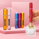 Refillable Mini Perfume Spray Bottle Spray Atomizer 5 Ml | Portable, Leak-Proof, And Stylish (Random Color) - Image 2